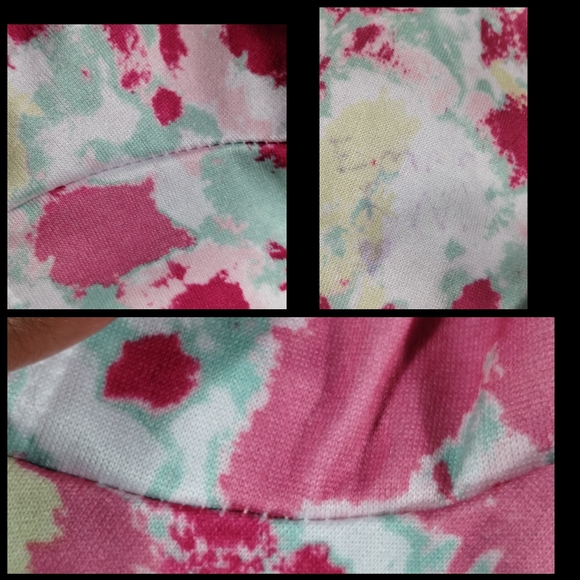 RBX Multicolor tie dye Hoodie Sweatshirt Pullover Stretch Waist Girl Size S(7/8) - Picture 9 of 13